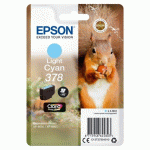 EPSON SQUIRREL ENCRE CYAN CLAIR CLARIA PHOTO HD ÉCUREUIL 378 -  AUTHENTIQUE