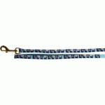 LAISSE STRIPE FLOWER 1 M / 10 MM  LAISSE STRIPE FLOWER 1 M / 10 MM ROSE