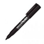 PENTEL MARQUEUR PERMANENT POINTE OGIVE CORPS PLASTIQUE ENCRE NOIRE FORMULE ÉCOLOGIQUE NN50