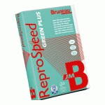 LOT DE 5 - PAPIER 100 % RECYCLÉ A4 BLANC 80 G BRUNEAU REPROSPEED GREEN PLUS - RAMETTE DE 500 FEUILLES
