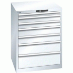 ARMOIRE BLANC PUR 717X725X850 AVEC 7 TIR. 75KG _ 78.640.110 - LISTA