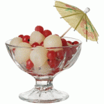 LOT DE 6 - SEYCHELLES COUPE À GLACE 20 CL Ø10,4 CM H 8 CM