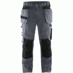 PANTALON DE TRAVAIL ARTISAN GRIS/NOIR TAILLE 52 - BLAKLADER