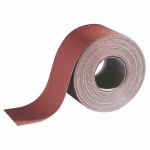 ROULEAU DE TOILE ABRASIVE SOUPLE - GRAIN 100 - 115 MM X 25 M VSM