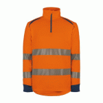 SWEAT LONG LIFE ORANGE/MARINE 2XL - T2S