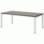 TABLE MALIBU 160X80 T3 SOUDÉ ST ANTIB GRIS U727/NO BLC 9016