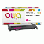 TONER REMANUFACTURÉ OWA - STANDARD - MAGENTA - POUR SAMSUNG CLT-M406S/ELS