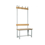 BANC 4 PATÈRES SIMPLE FACE