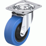 BLICKLE - ROULETTE PIVOTANTE Ø 100MM BANDAGE CAOUTCHOUC NR 150KG - LE-POEV 100KA-SB