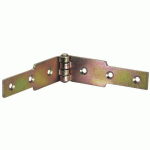 CHARNIÈRE À CONGÉS À NŒUD ROULÉ MODÈLE 1014 DIMENSION 60X300 ÉPAISSEUR 3,5 MM ACIER ZINGUÉ - MONIN – 427270