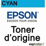 EPSON - 0749 - TONER CYAN - PRODUIT D'ORIGINE - 8 800 PAGES - C13S050749