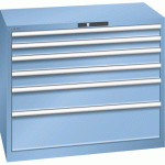 LISTA - ARMOIRE À TIROIRS (HXLXP) 85 X 102,3 X 57,2 CM KEY LOCK R5012