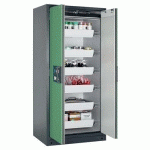 ARMOIRE SÉCURITÉ Q-PEGASUS-90 Q90.195.090.WDAC GRIS/VERT - ASECOS