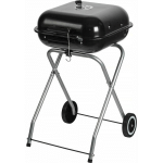 BARBECUE CHARBON DE BOIS PLIABLE SULTAN - 48 X 46 X 79 CM - NOIR