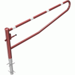 BARRIÈRE-PORTE À BÉTONNER POUR CADENAS - 2500 MM - SCHAKE