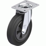 BLICKLE - ROULETTE PIVOTANTE Ø 200MM BANDAGE CAOUTCHOUC SBR 205KG - LE-VPP 200G