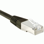 CORDON RJ45 BUDGET CATÉGORIE 6 F/UTP NOIR - 20 M