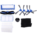 KIT D'OUTILS ÉPONGE POUR FILTRE DE ROULEAU DE COUVERCLE DE BROSSE LATÉRALE DE BALAYEUSE POUR EUFY ROBOVAC 11S