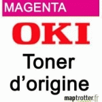 OKI - 44059210 - TONER MAGENTA - PRODUIT D'ORIGINE - 10 000 PAGES