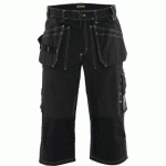 PANTACOURT ARTISAN NOIR TAILLE 48C - BLAKLADER