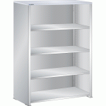 RAYONNAGE UNIVERSEL LISTA L 1006 - H 145 X L 100 X P 35 – RÉSINE SYNTHÉTIQUE GRIS CLAIR RAL 7035