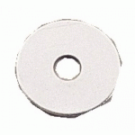 RONDELLES PLATES LLU - ACIER ZINGUÉ BLANC - DIAMÈTRE 18 MM - 50 PIÈCES BRICOZOR