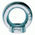 ANNEAU DE LEVAGE FEMELLE ZINGUÉ CMU 6300 KG DIAMÈTRE 42 MM