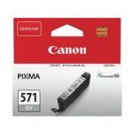 CANON CLI571 CARTOUCHE GRISE POUR IMPRIMANTE JET D'ENCRE