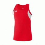 DÉBARDEUR HOMME ATHLÉTISME ROUGE / BLANC ERIMA