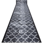 TAPIS DE COULOIR ANTIDÉRAPANT CLOVER GRIS 80 CM GREY 80X330 CM