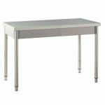 TABLE INOX L1000XP700XH900 MM - HUPFER