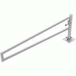 BARRIÈRE PIVOTANTE GALVANISÉE À CHEVILLER BLOCAGE-3000MM - SCHAKE