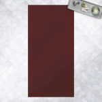 MICASIA - TAPIS EN VINYLE - BURGUNDY - PORTRAIT 2:1 DIMENSION HXL: 80CM X 40CM