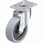 BLICKLE - ROULETTE PIVOTANTE Ø 100MM BANDAGE CAOUTCHOUC SBR 110KG - LKPA-VPA 101G