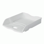 CORBEILLE À COURRIER RE-LOOP, A4, PLASTIQUE ÉCO, BLANC - LOT DE 6