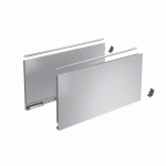 CÔTÉS POUR TIROIR CASSEROLIER AVANTECH YOU ARGENT - H251 X L 350 MM HETTICH