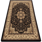 TAPIS ROYAL AGY MODÈLE 0521 NOIR BLACK 150X300 CM