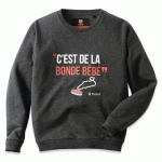 SWEAT À MESSAGE HOMME BSWEAT TAILLE: XL ANTHRACITE - PARADE