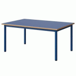 TABLE MALIBU 120X80 T2 4P STRA ALAISÉ BLEU U525/BLEU 5005