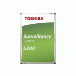 TOSHIBA S300 SURVEILLANCE - DISQUE DUR - 8 TO - SATA 6GB/S