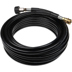 TUYAU DE RALLONGE 15 M COMPATIBLE AVEC KÄRCHER K 2.40 MD PL, K 2.75 PLUS NETTOYEUR HAUTE PRESSION AVEC CONNEXION M22 X 1,5, NOIR - VHBW