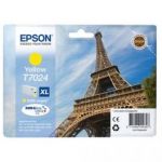 EPSON CARTOUCHE JET D'ENCRE JAUNE XL TOUR EIFFEL C13T702440