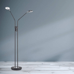 FISCHER & HONSEL LAMPADAIRE LED DENT, DIMMABLE, CCT, 2 X 6W NOIR