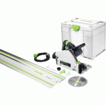 SCIE CIRCULAIRE PLONGEANTE 1200 W - TS 55 REBQ PLUS FS + RAIL FESTOOL