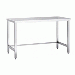 TABLE DE TRAVAIL EN INOX BASIC 18X6