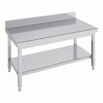 TABLE SOUBASSEMENT ADOSSÉE MMBD60-100 LONGUEUR 100 CM