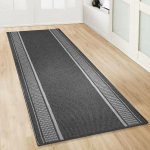 KARAT - TAPIS DE COULOIR PROMENADE GRIS ANTHRACITE 80 X 100 CM - ANTHRACITE