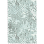 PAPIER PEINT MODERNE À MOTIF TROPICAL VERT TAPISSERIE UNIE FEUILLES DE PALMIER POUR BUREAU PAPIER PEINT TENDANCE JUNGLE VERT - VERT, BLEU