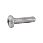 VIS À MÉTAUX TÊTE CYLINDRIQUE POZIDRIVE - INOX A4 5X10 MM - BOÎTE DE 200