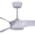 BEACON LIGHTING BEACON VENTILATEUR DE PLAFOND AVEC LUMIÈRE LINE, BLANC, Ø 132 CM SILENCIEUX